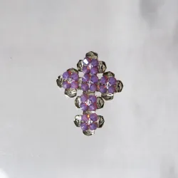  - Brooch Trevina -  - Laiton argenté